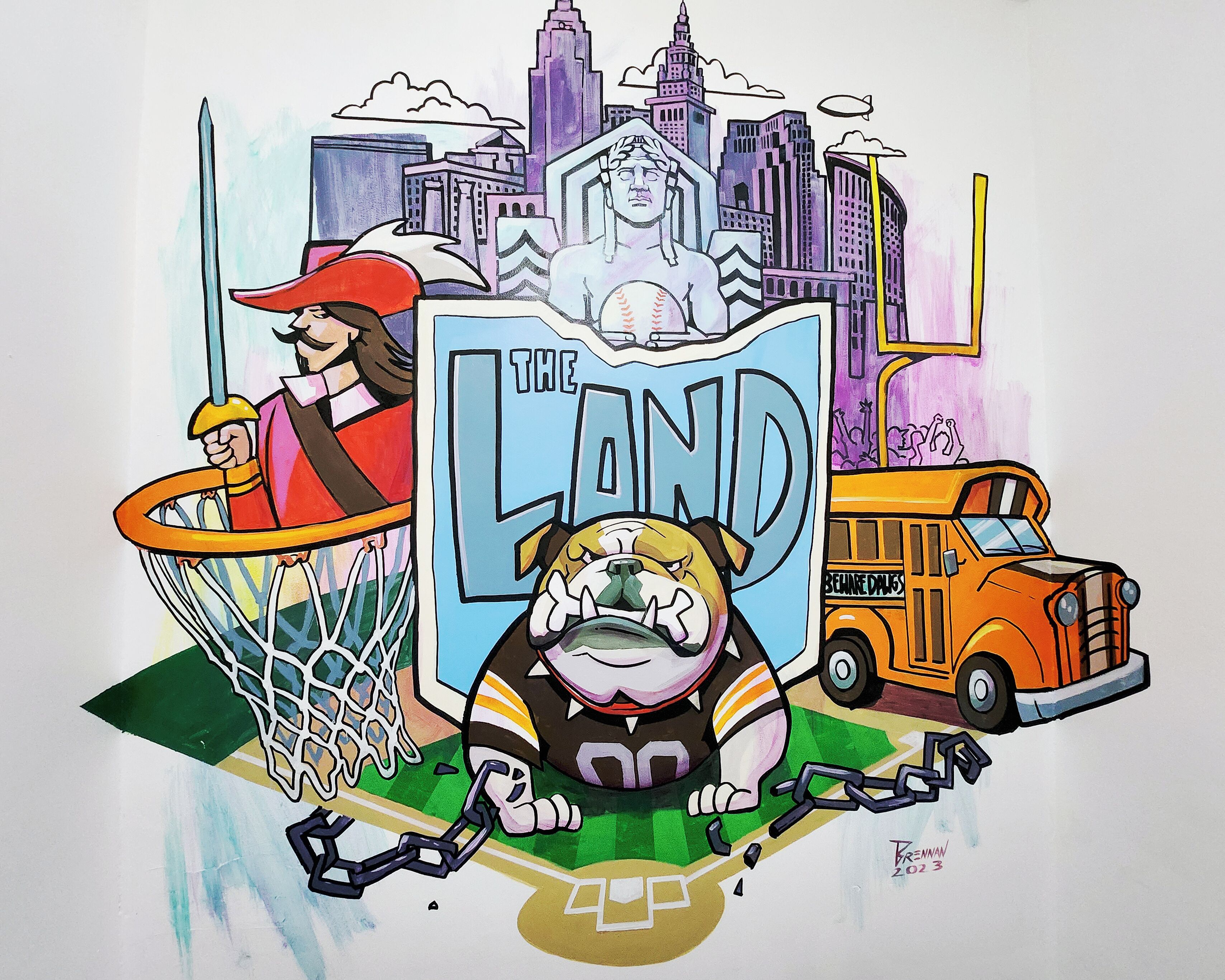 Buckeye Sports ~ Mins to CP & SF ~ King/WD/Pet OK/Kids Friendly/Largest Mural