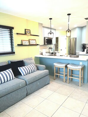 Smart TV, ping pong, books