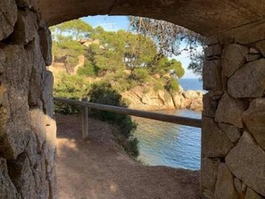 Utsikt fra overnattingsstedet