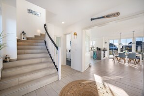 Interior - Holiday Home 'Ankerplatz' with Sea View, Sauna and gas fireplace (Dranske)