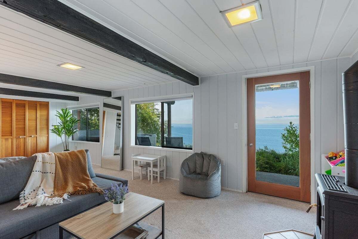 TV connectée, cheminée