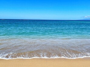 En la playa 
