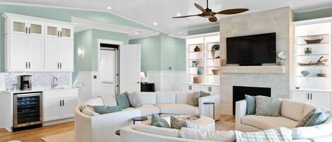 Téléviseur connecté, foyer, jeux vidéo, livres