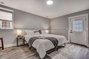 4 habitaciones, tabla de planchar con plancha, wifi y ropa de cama 