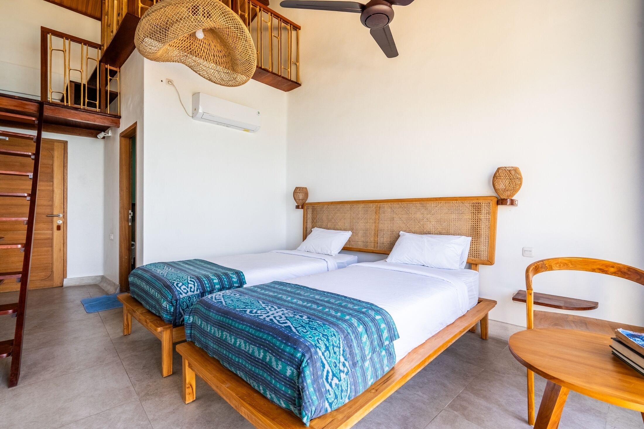Inlight Lombok Family Deluxe Twin Room - Lombok