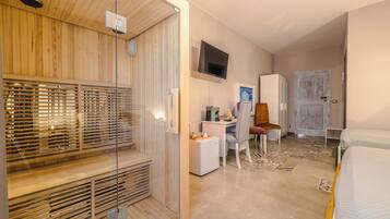 Junior-Suite | Italienische Bettbezüge von Frette, hochwertige Bettwaren