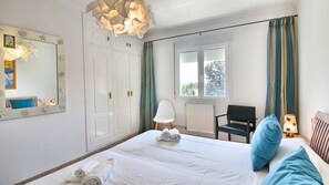5 chambres, fer et planche à repasser, accès au Wi-Fi (inclus)