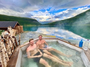 Bain à remous extérieur