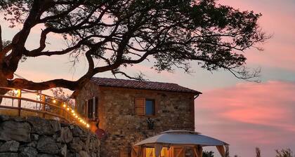 Neue toskanische Villa mit Pool