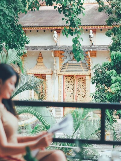 Homey, calm and enjoy the view of historical place