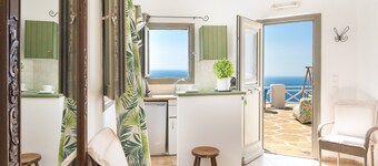 Pet-Friendly Apartment 'Sifnos' with Sea View, Whirlpool & Wi-Fi