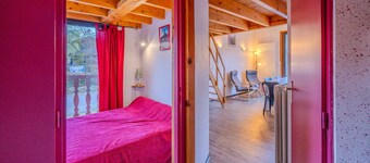 Appartement 'Framboise Les Monts D'olmes' avec vue sur montagne et terrasse privée