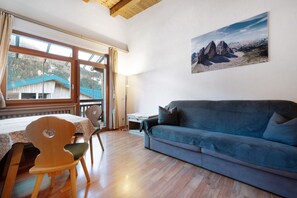 TV - Apartment 'Antersi Silvia' with Mountain View, Shared Garden and Wi-Fi (St. Vigil Enneberg)