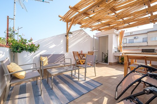 Holiday Home 'Mira' accomodation with a terrace.