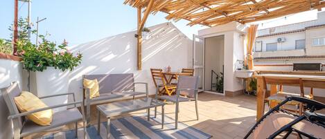 Restauration en plein air