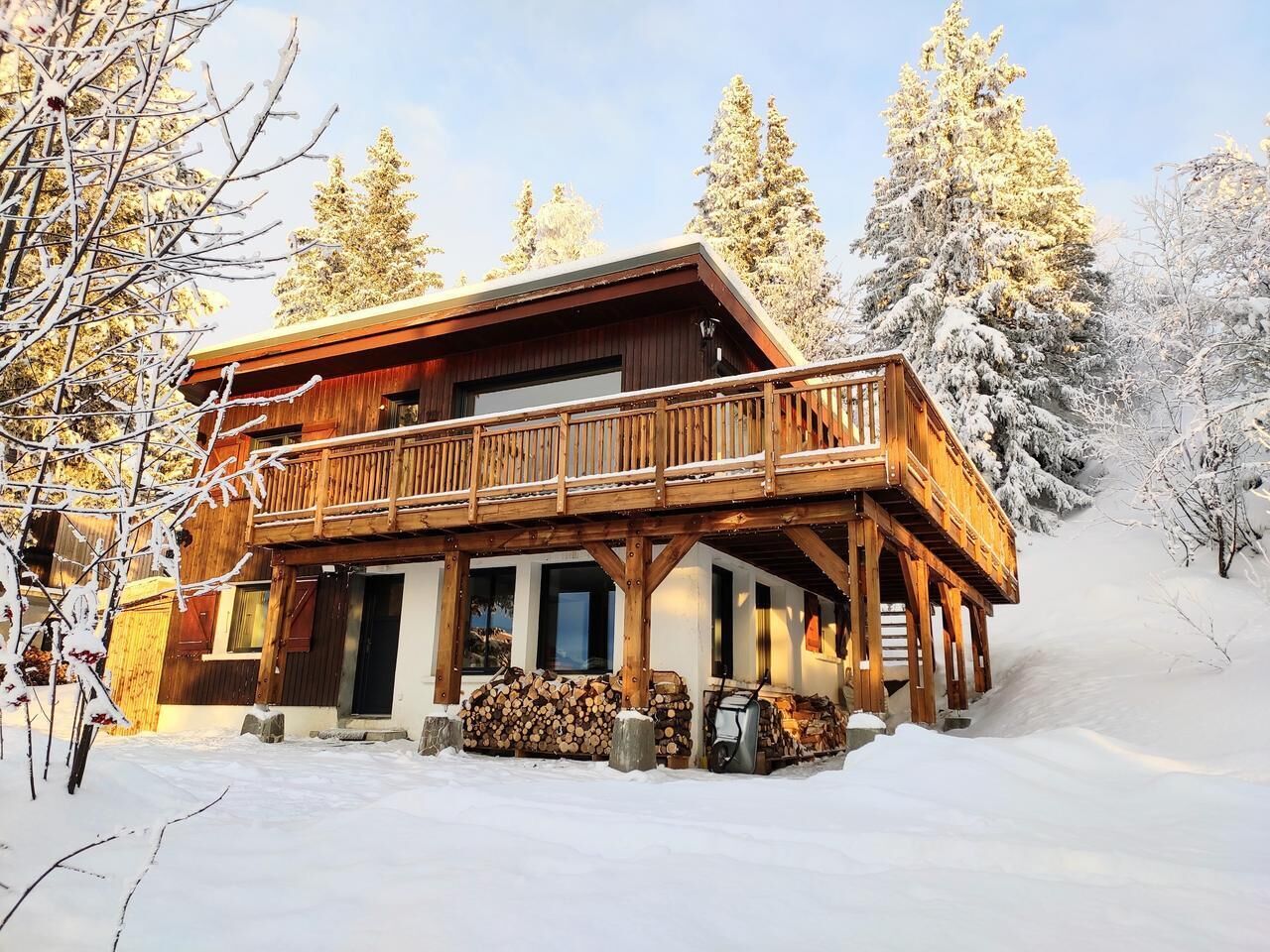 Studio design, 4 voyageurs, avec jardin