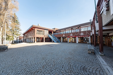 Exterior. "Pierra Menta Vue Mont Blanc" in the heart of the village with Balcony & Wi-Fi