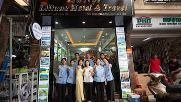 Fassade der Unterkunft