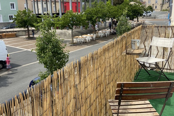 Restaurante al aire libre