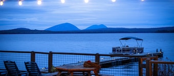 Sleeps 25! Book all 5 Lawrence`s Lakeside Cabins!
