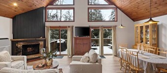 Cozy two-story cabin in woods of Southern Vermont