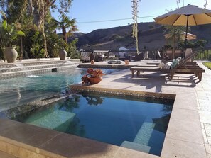 Pool - Modern Spanish Home w/ pool and mountain views - 15 minutes from Malibu! (Agoura Hills)