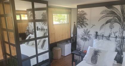 Chambre Dans une Péniche sur le Canal du Midi