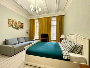 4 chambres, fer et planche Ă repasser, Wi-Fi, draps fournis