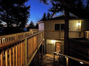 Terrace/patio - Hutch 1- 2 Min Walk to Slopes, Great Mountain View (Slaty Fork)