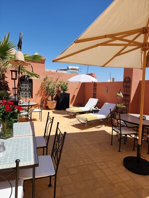 Rooftop terrace - 49 Derb Taht Sour Lakbir (Marrakech)
