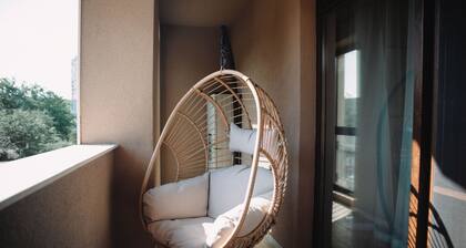 Luxury one bedroom apartment in the first row of Burgas