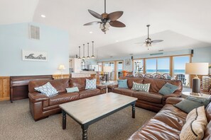 TV - Surf Monkey: Oceanfront | Private Pool | Rec Room (Nags Head)
