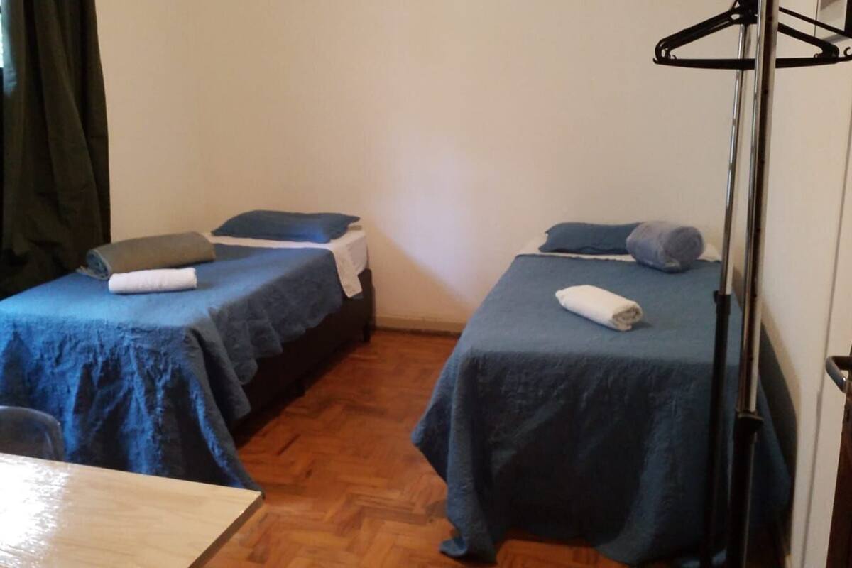 1 bedroom, iron/ironing board, bed sheets