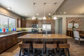 House, Multiple Bedrooms | Private kitchen