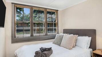 1 bedroom, iron/ironing board