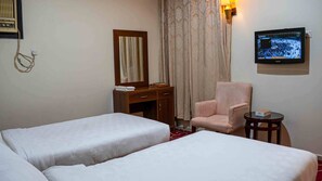 In-room safe, blackout curtains, free WiFi