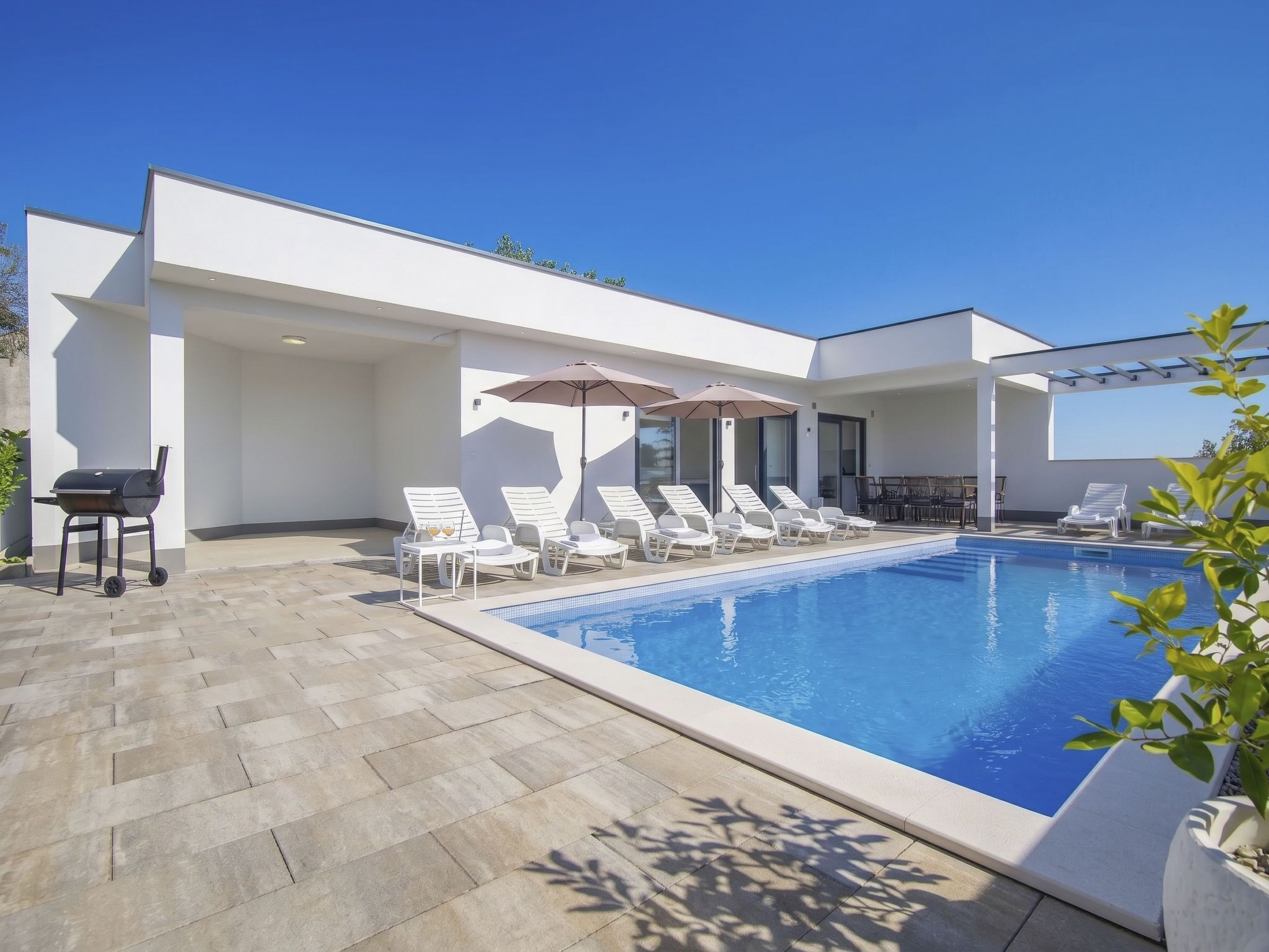 Piscine chauffée