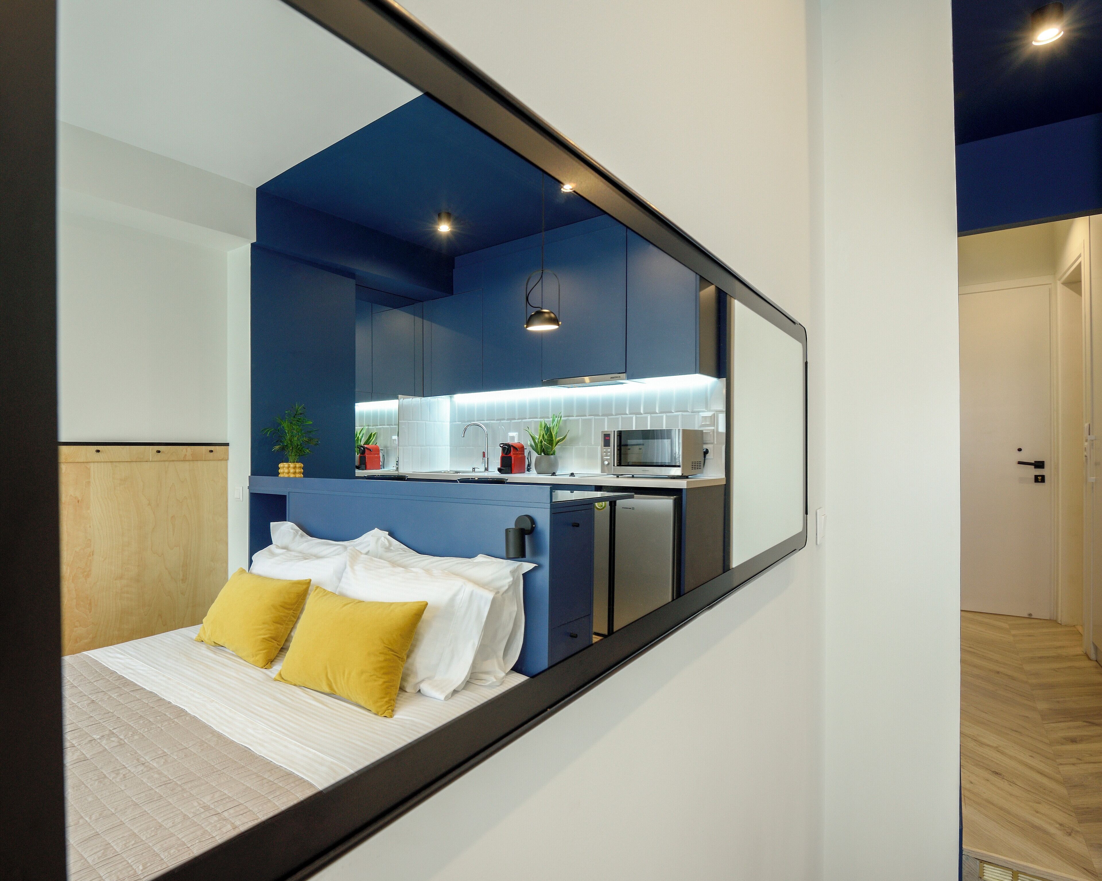 1 غرفة نوم ومكواة/لوح كي وواي فاي وملاءات أسرّة