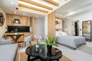Exclusive-Suite, Whirlpool | Wohnbereich