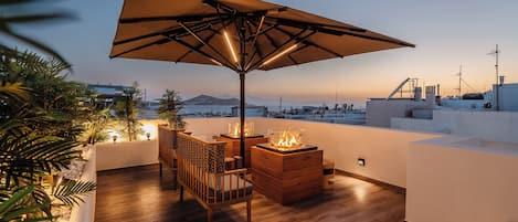 Rooftop terrace