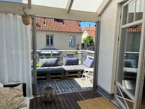 Terrace/patio - Underbart Town House på Ön, Limhamn med Alla Bekvämligheter (Skåne län)