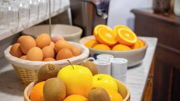 Daily buffet breakfast (EUR 15 per person)