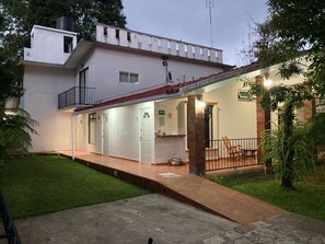 Fassade der Unterkunft