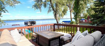 Updated, clean and cozy two bedroom cabin on desirable clean, hard bottom lake. 