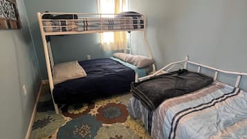 3 habitaciones, wifi gratis, ropa de cama y acceso para silla de ruedas