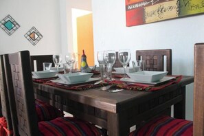 Dining - Casa Catalina for families (Puerto Morelos)