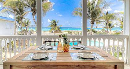 Eden Bleu, accès direct plage Orient Bay, piscine