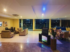 Sala de estar en el lobby