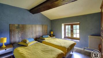 4 chambres, lit parapluie, Wi-Fi gratuit