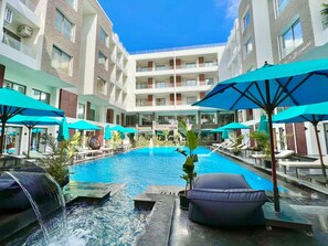 Außenpool, beheizter Pool